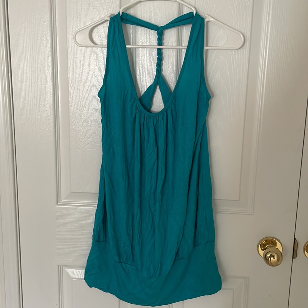 American Eagle Teal Turquoise Tank Dress